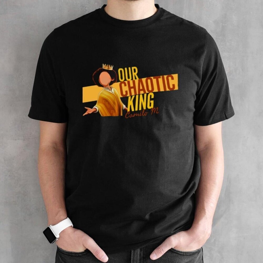 Our Chaotic King Camilo M Graphic T-Shirt Character Fan Gift Casual Tee